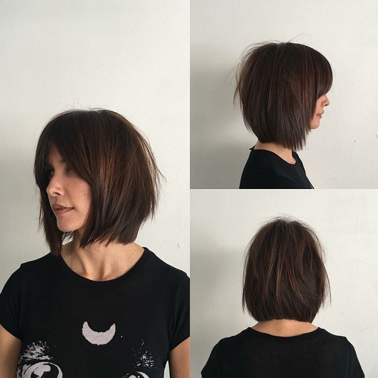 Прямое градуированное каре короткое