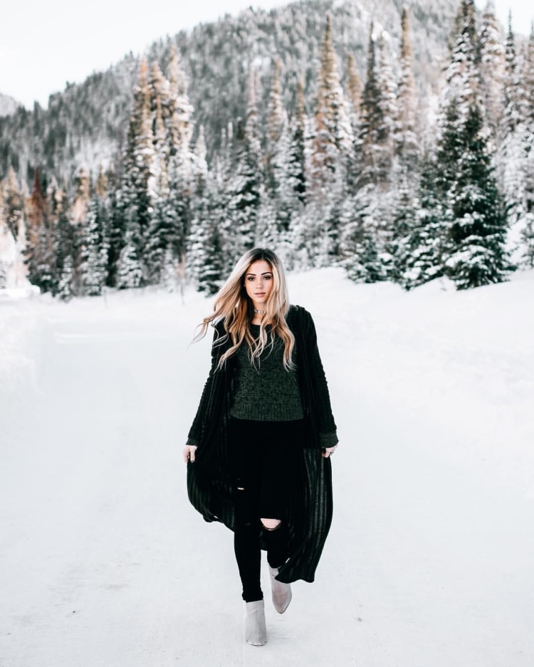 Фотосессия в Снежном лесу