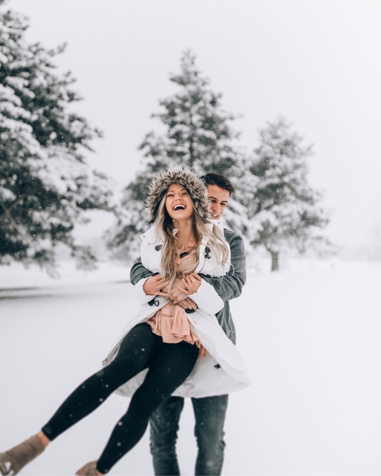 Зимняя фотосессия для двоих