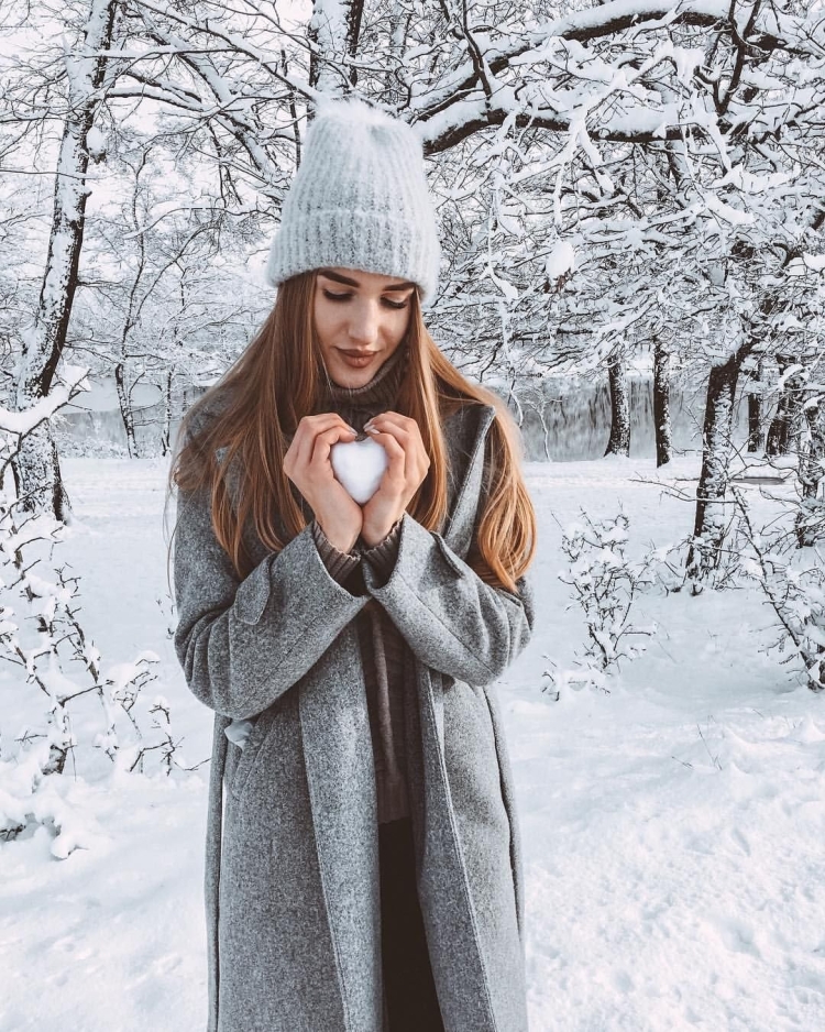 Зимняя фотосессия на улице