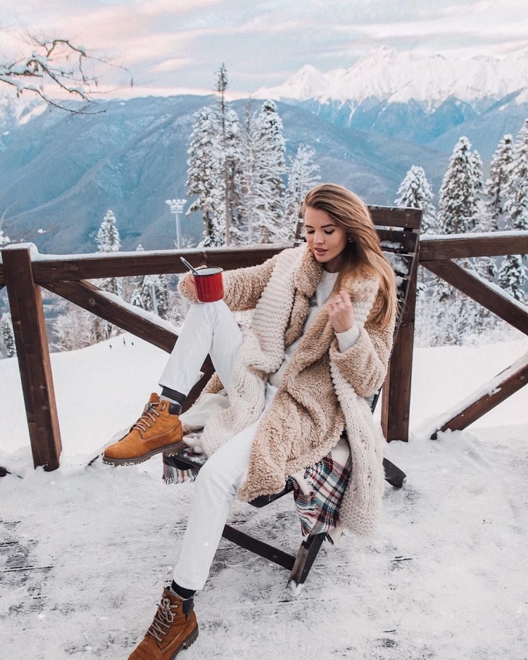 Фотосессия зимой