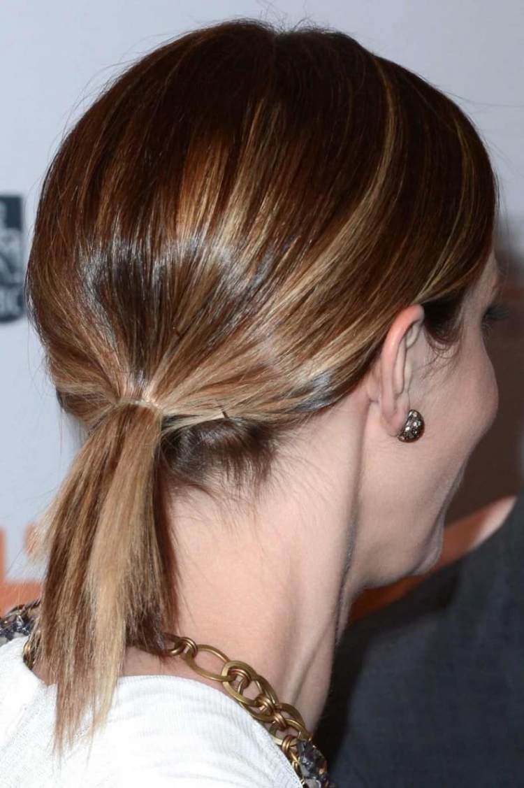 Прически с коротким хвостиком