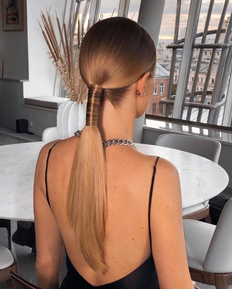 Волосы словно шелк