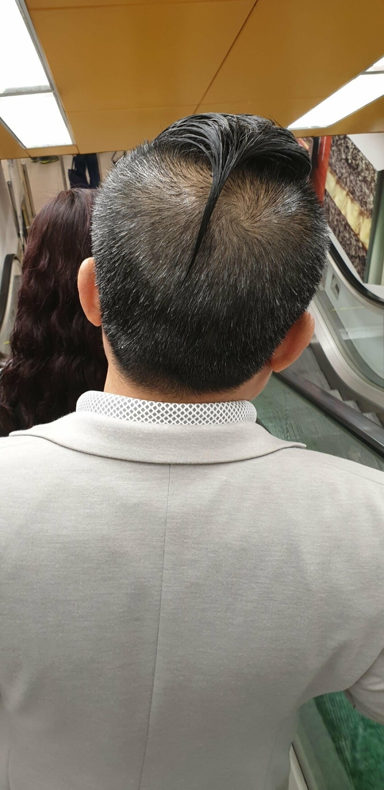 Стрижка крысиный хвост мужская