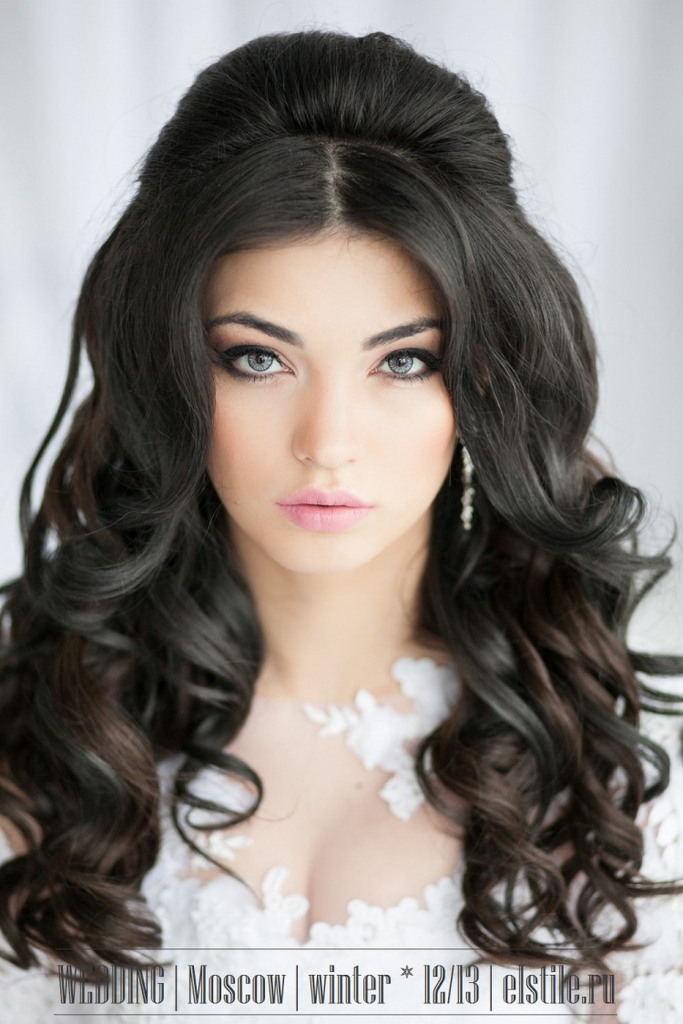Прическа Локоны на длинные волосы