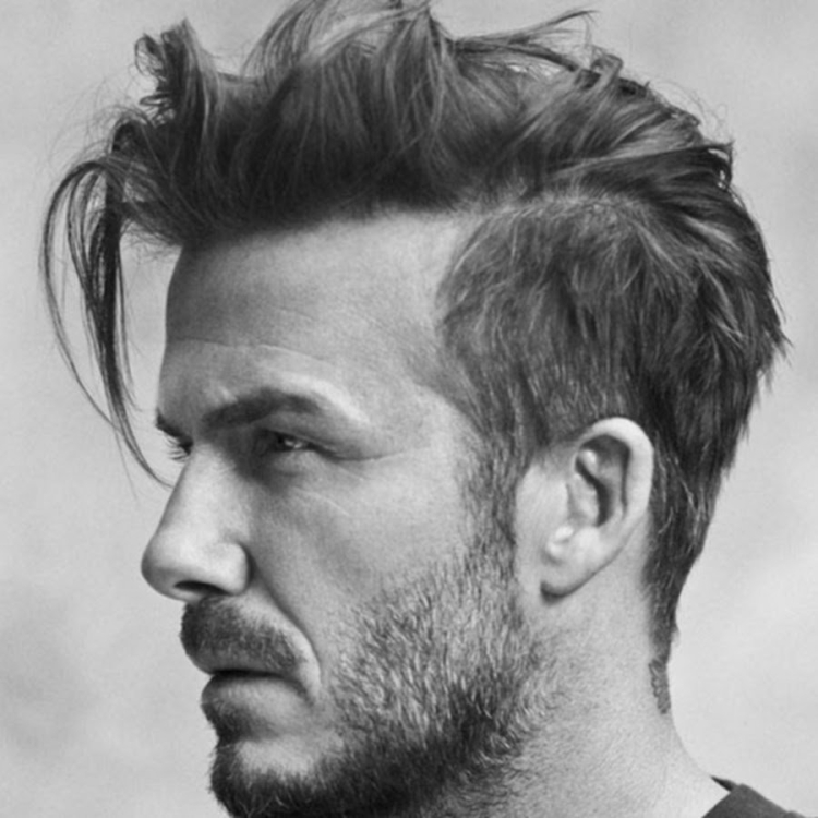 Дэвид Бекхэм стрижка андеркат