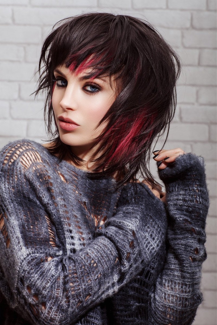 Гранж Боб стрижка