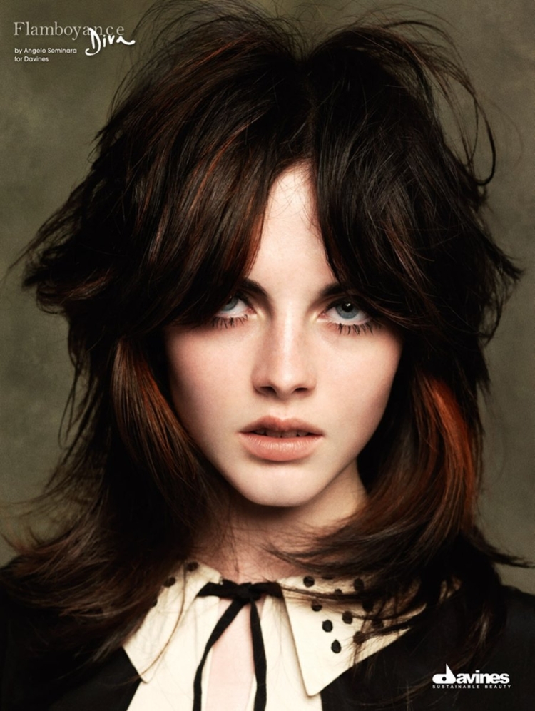 Укладки гранж средние волосы