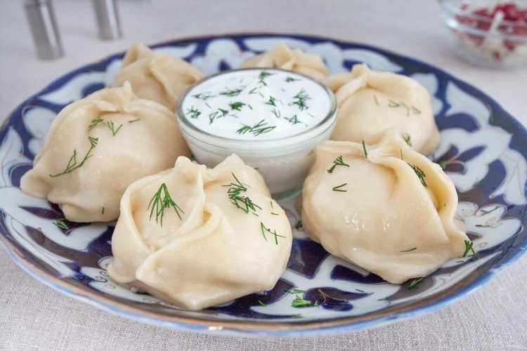 Манты пельмени Ханум