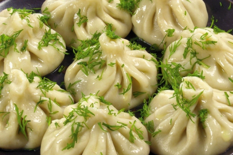 Манты с рисом