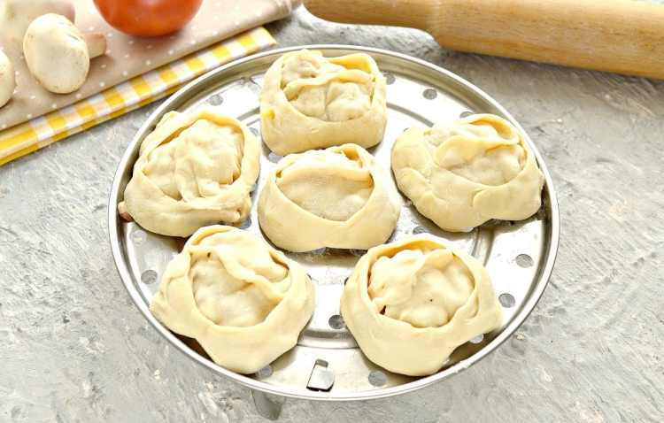 Постные манты