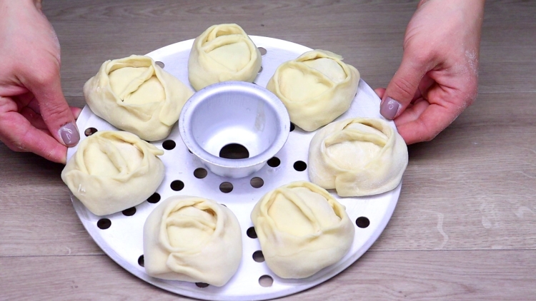 Манты готовятся