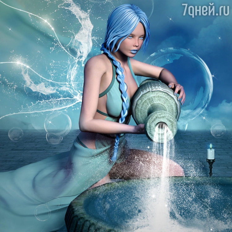 Девушка Водолей фотосессия