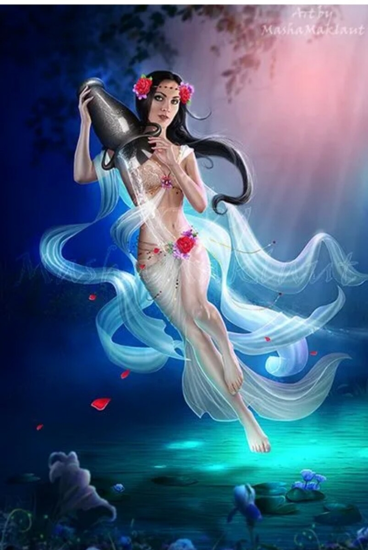 Девушка Водолей