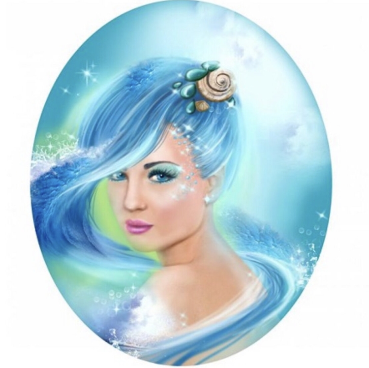 Девушка Водолейка знак зодиака