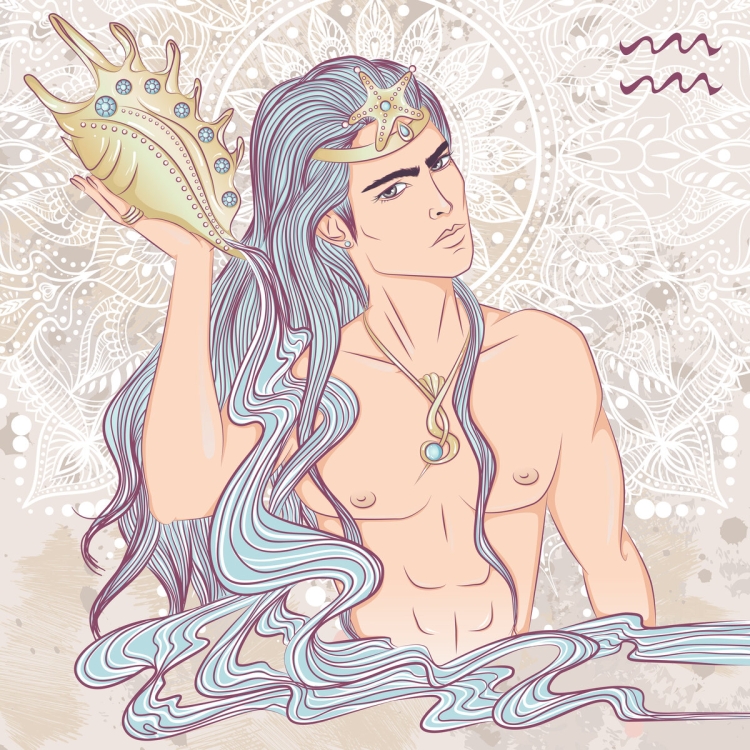 Хуманизация знаков зодиака Водолей парни