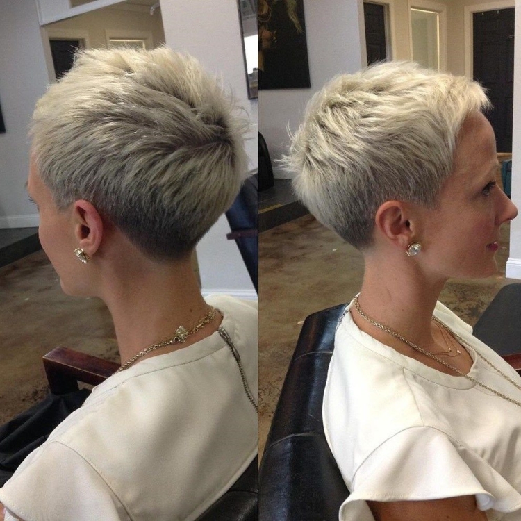 Стрижка Пикси затылок на короткие волосы