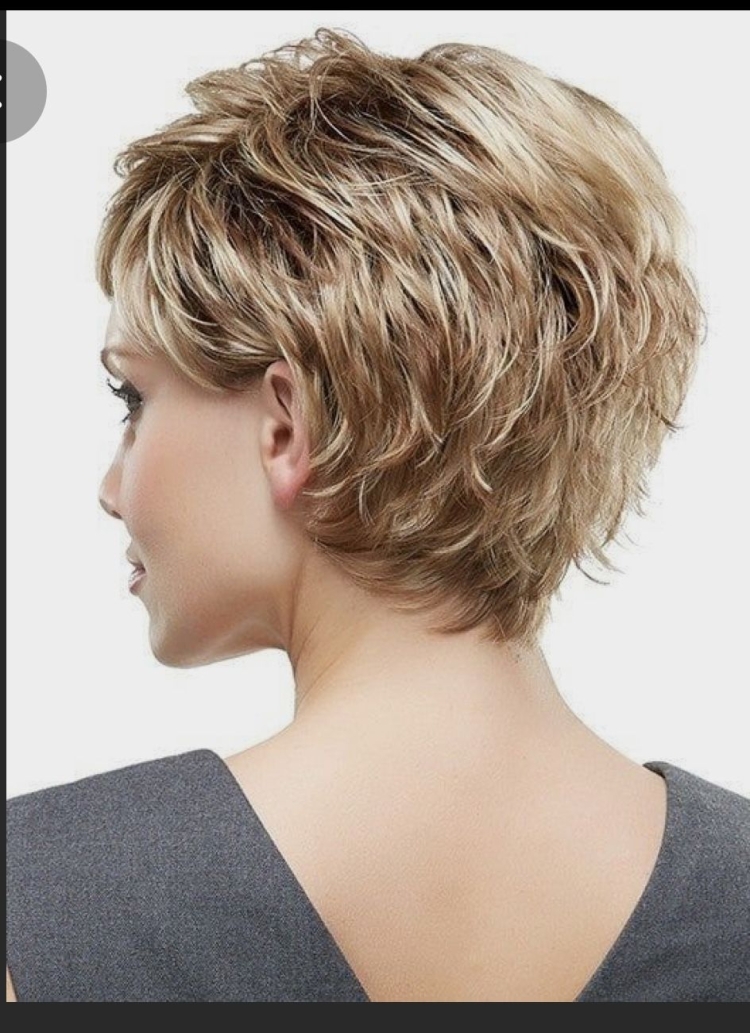 Каприз на короткие волосы вид сзади