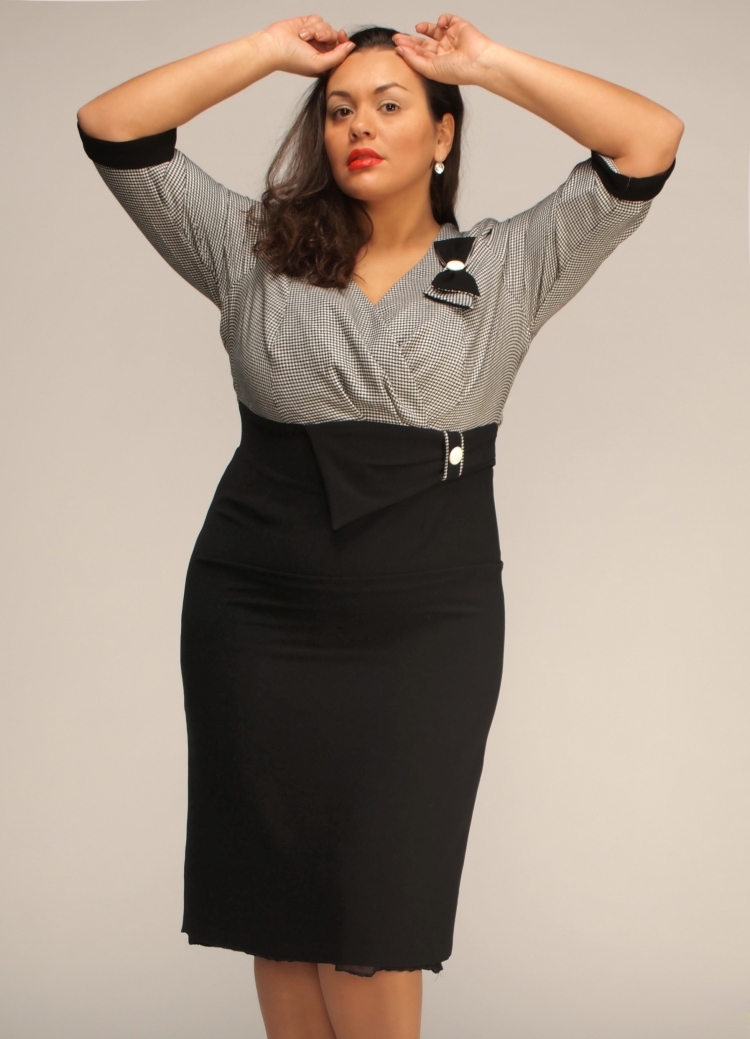 Офисная одежда для полных женщин