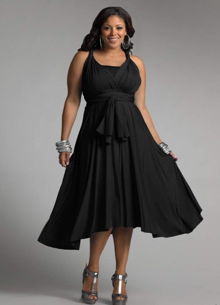 Красивые платья для полных