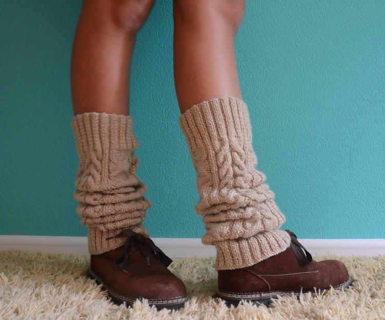 Гетры вязаные