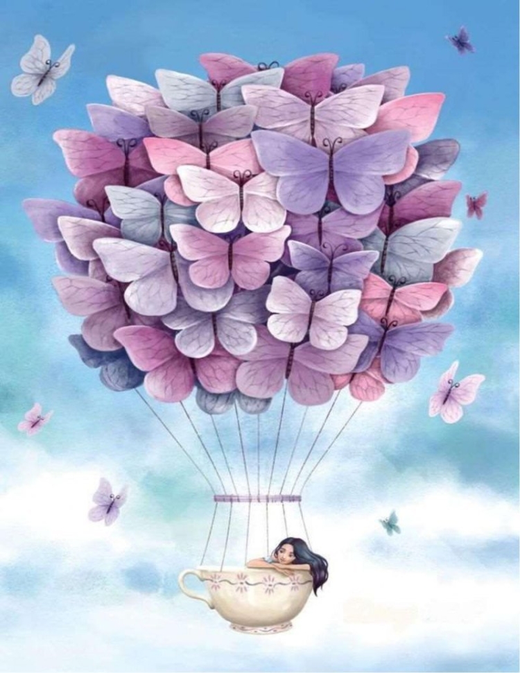 Акварельные воздушные шары