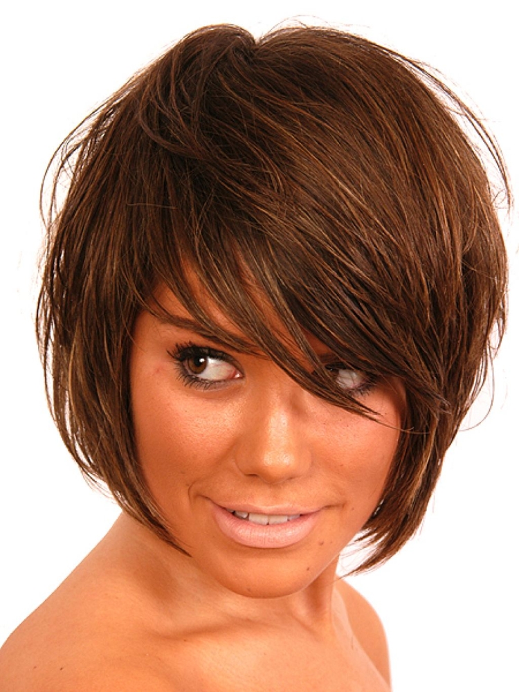 Градуированный Боб с челкой