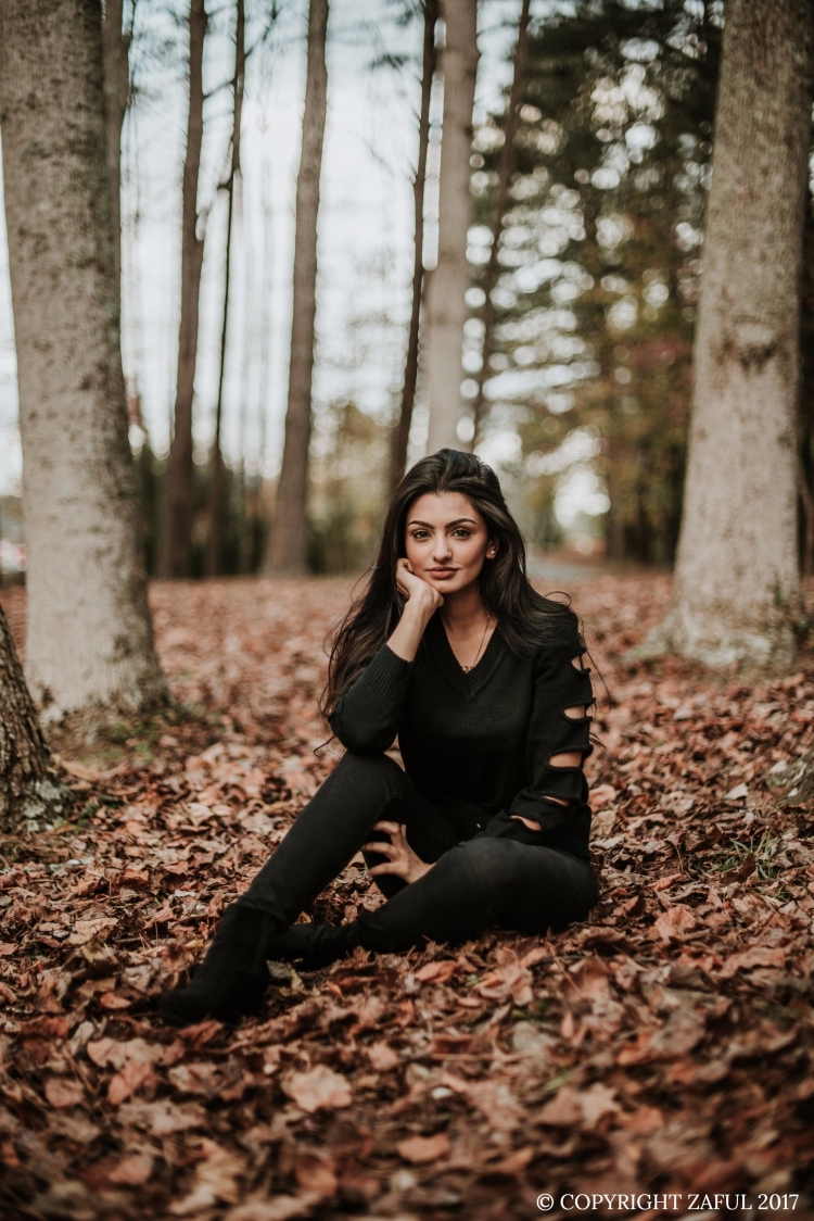 Фотосессия в лесу