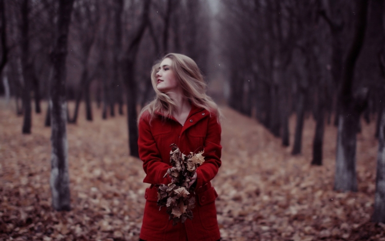 Осенняя фотосессия девушки
