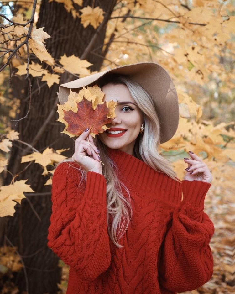 Стильная осенняя фотосессия