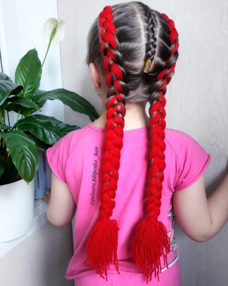 Коса дракон с канекалоном