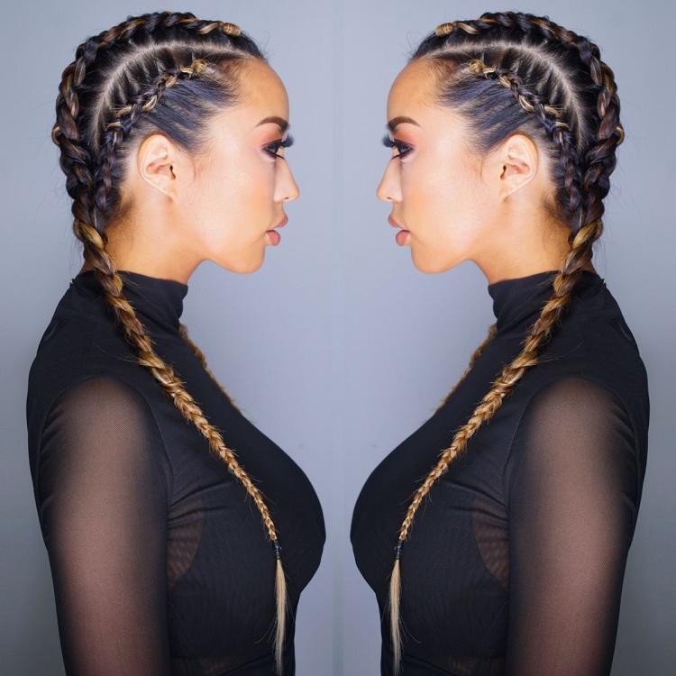 Боксерские брейды с канекалоном