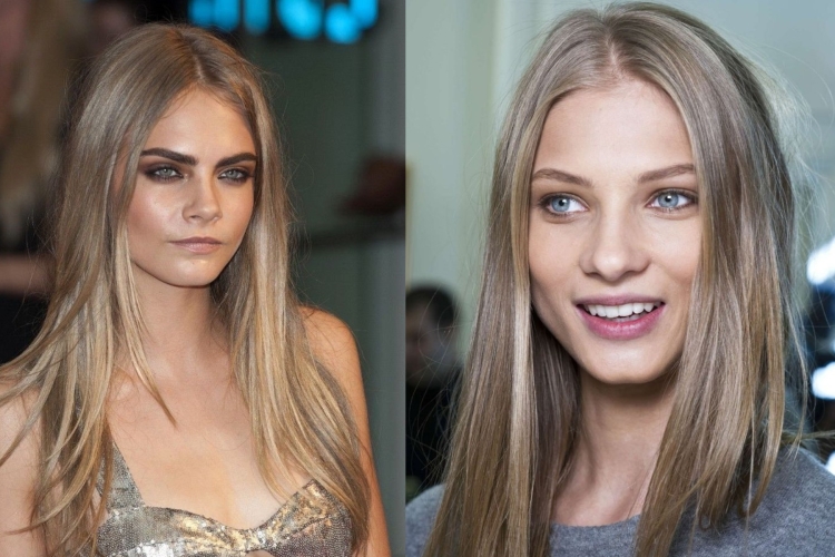 Русый цвет волос холодный оттенок