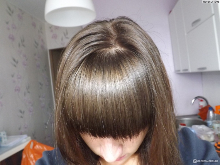 Цвет волос 7.1 холодный средне русый