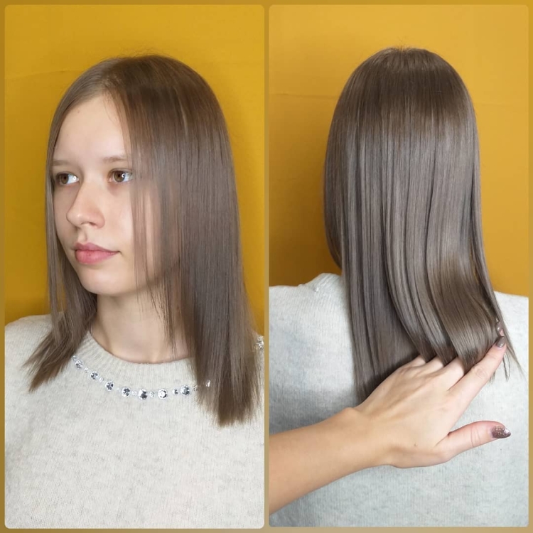 Окраска волос 2022