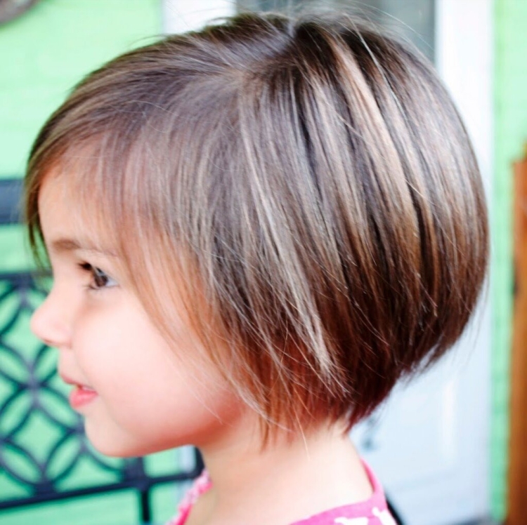 Модные стрижки для девочек