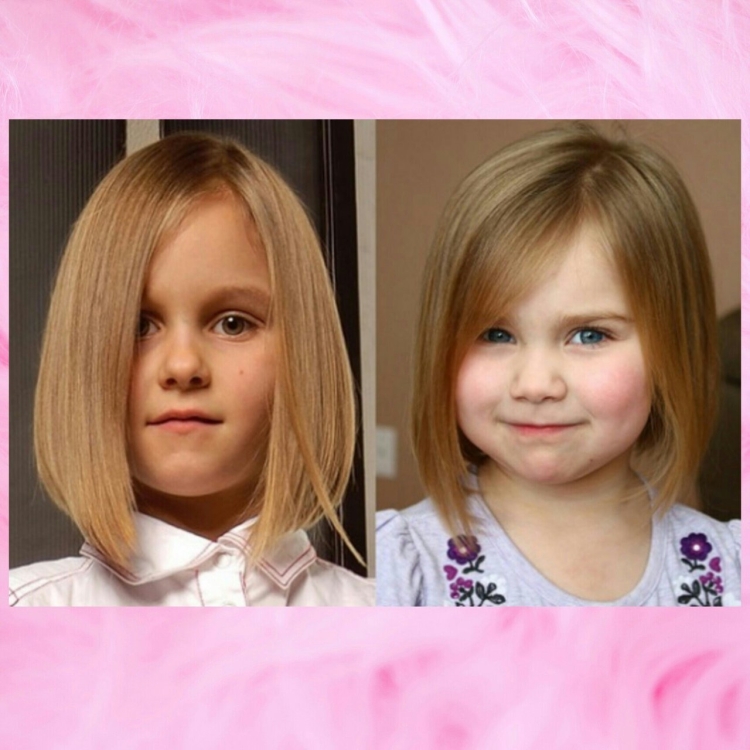 Длинное каре для девочки