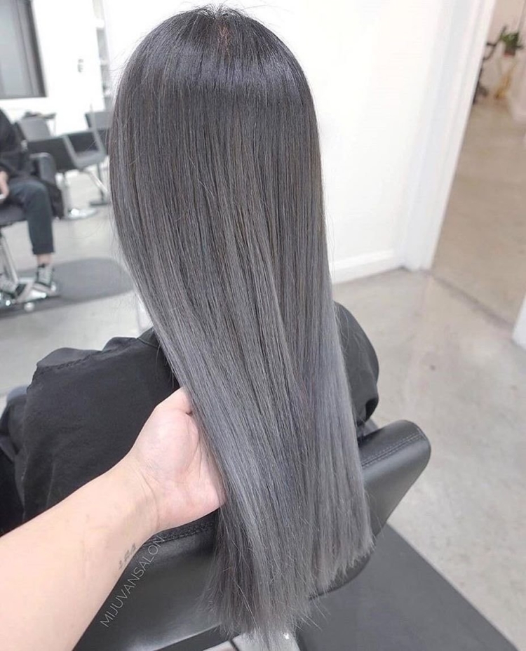 Дарк грей цвет волос