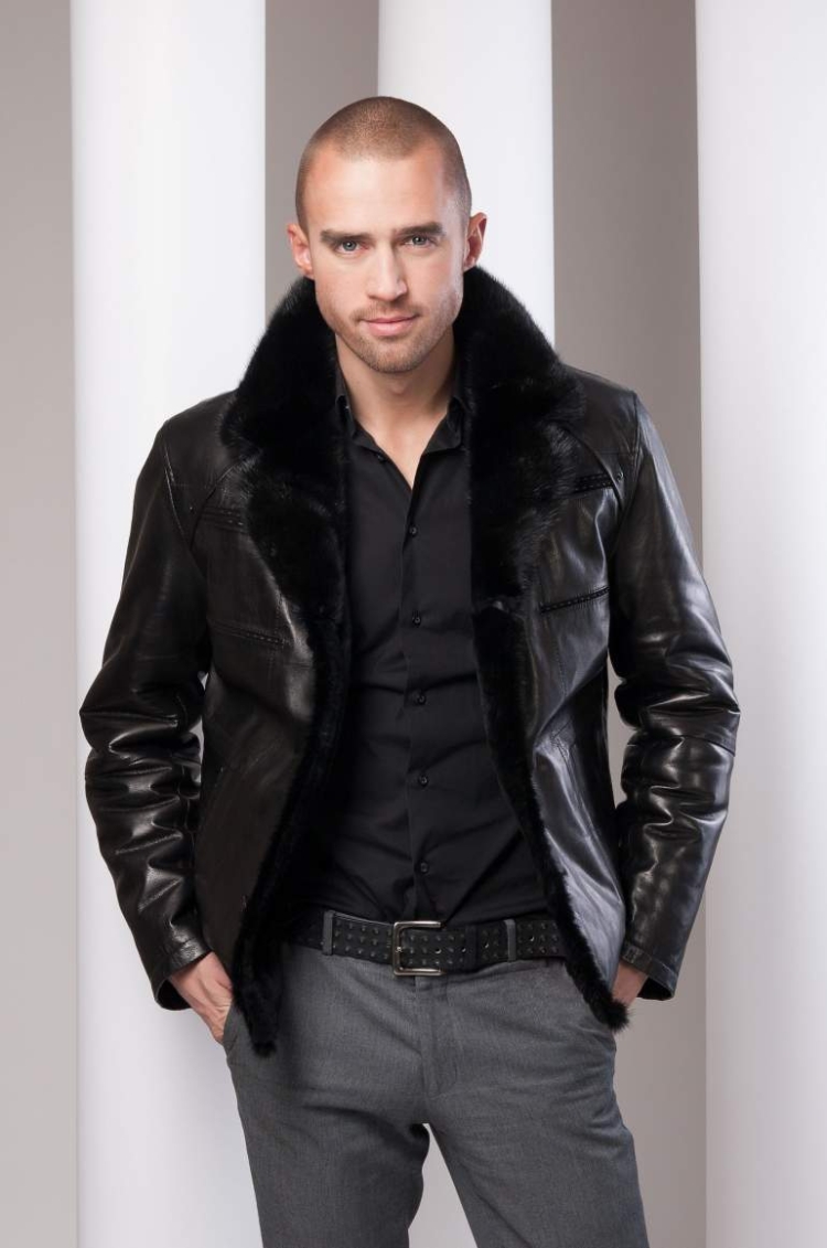 Дубленка мужская