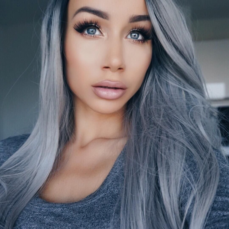 Серые волосы