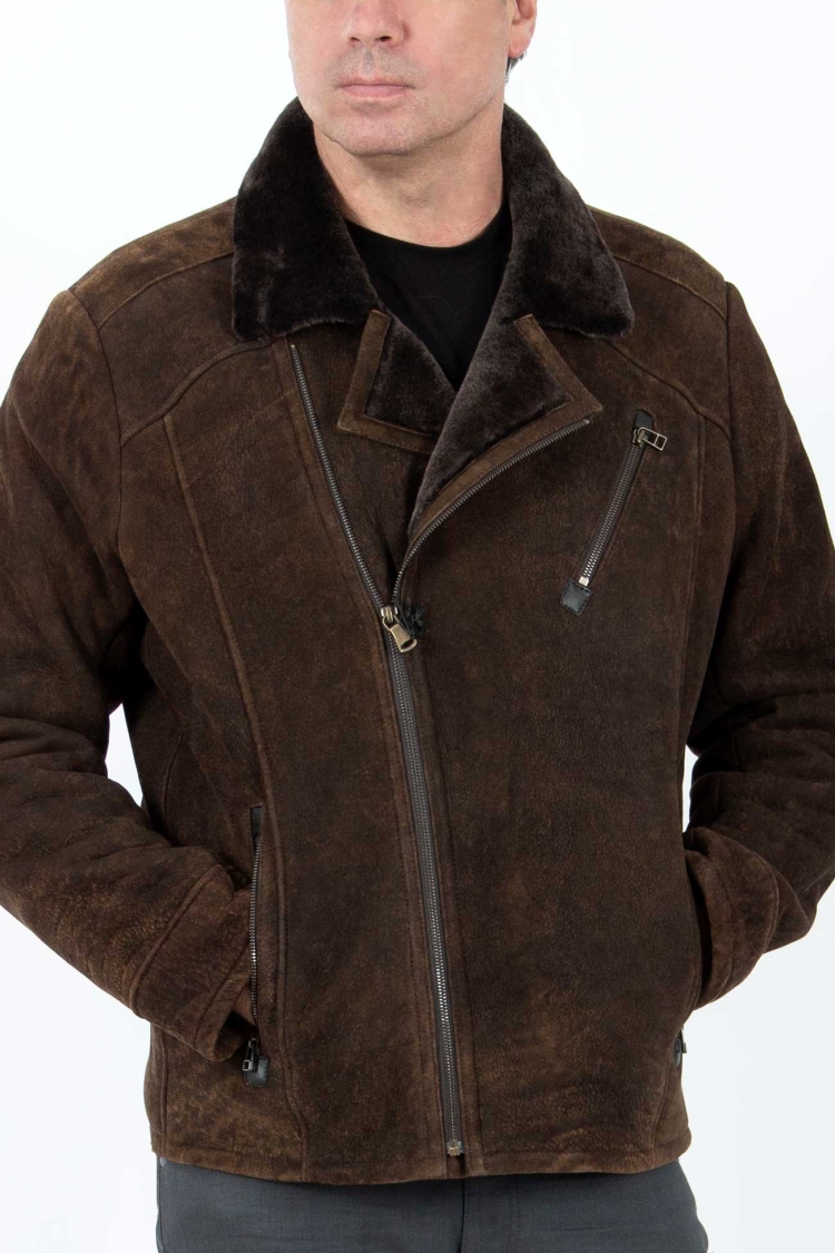 Дубленка косуха мужская