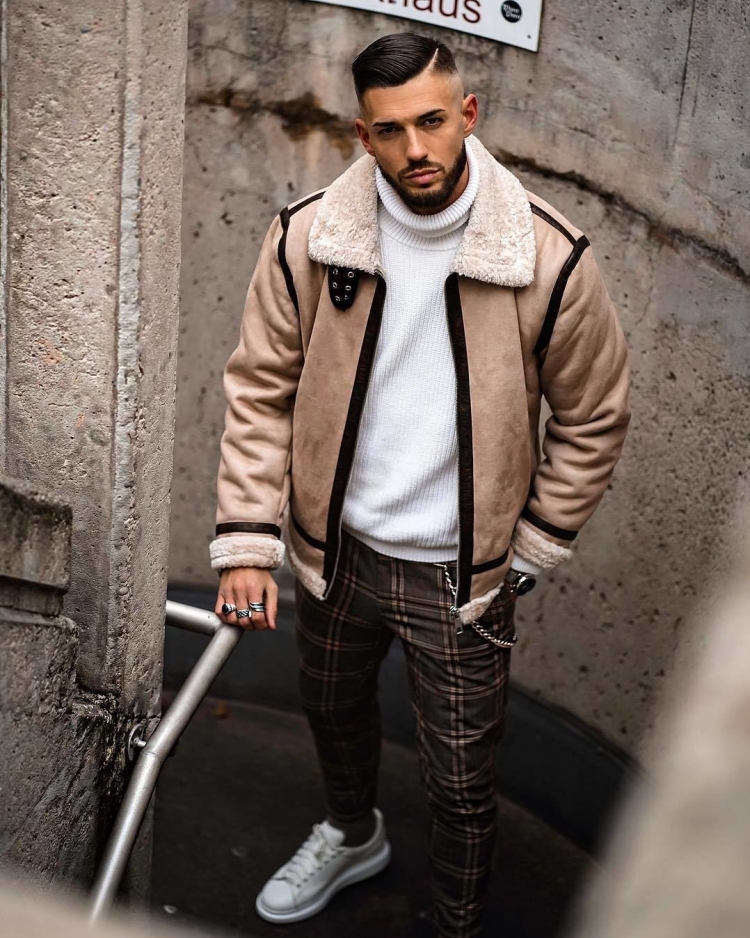 Мужские дубленки 2022 тренды