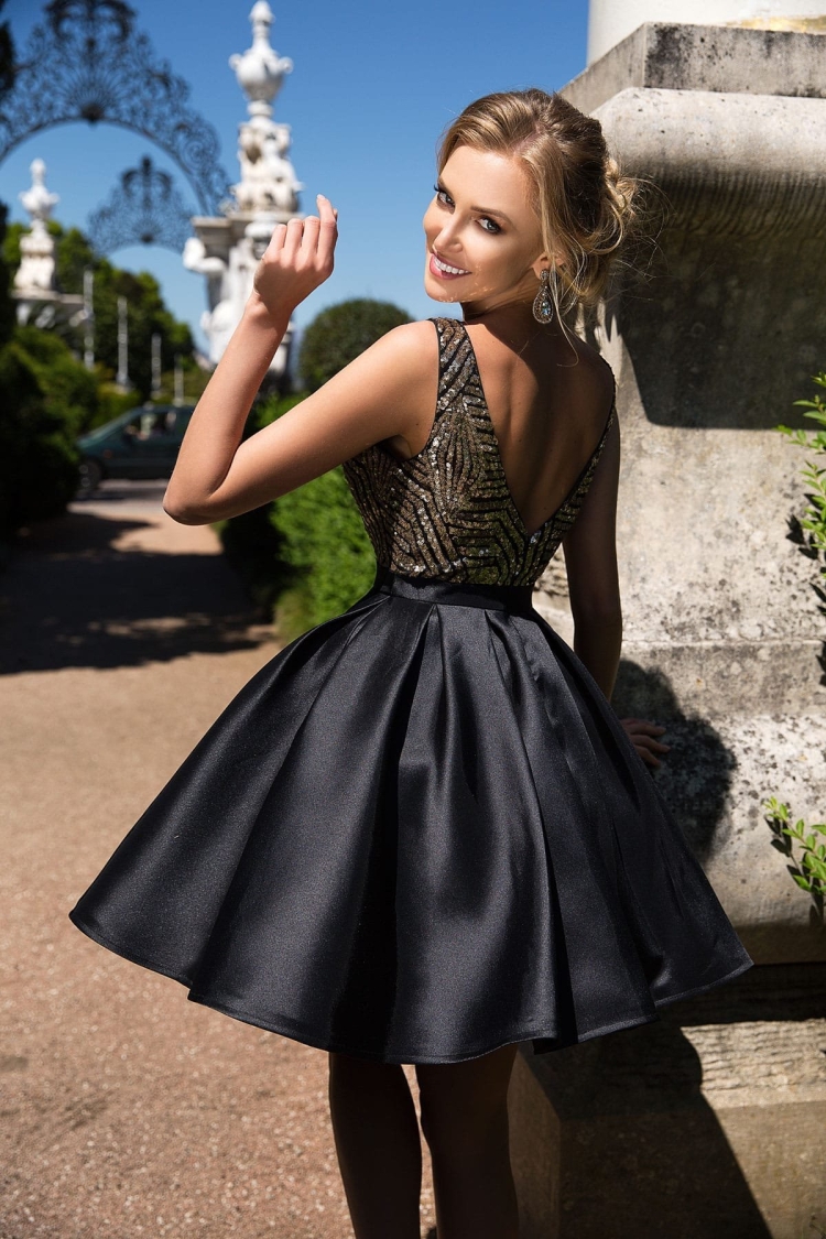 Платье вечернее короткое