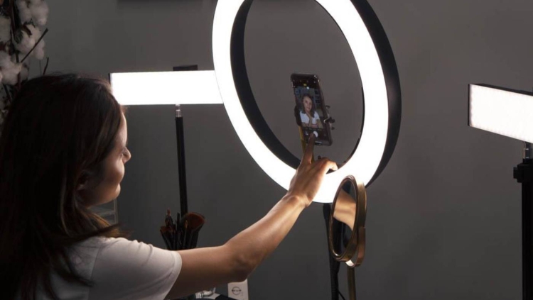 Кольцевая лампа для веб камеры