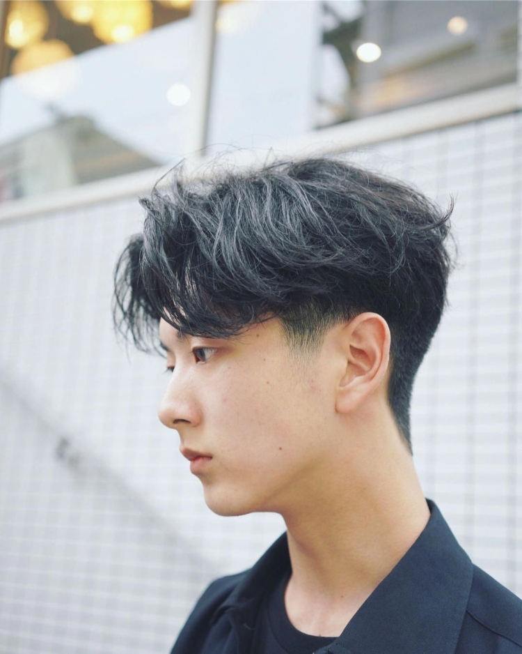 Стрижка Томбой мужская Корея