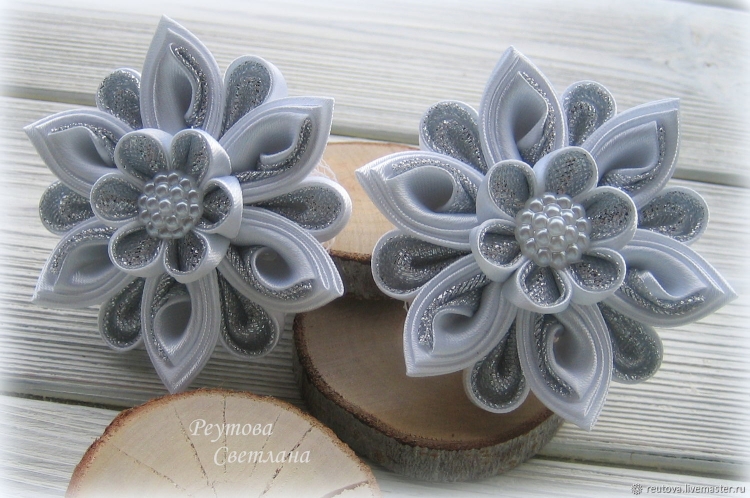 Канзаши заколки для волос