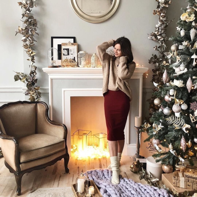 Уютные образы для новогодней фотосессии