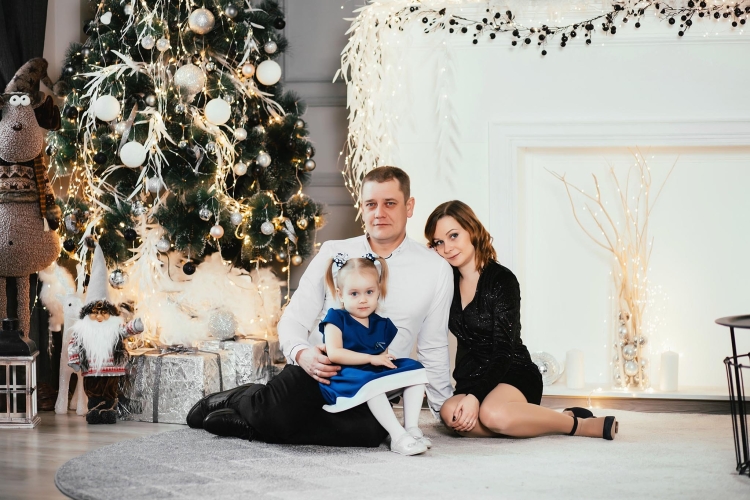 Образы для новогодней фотосессии в студии