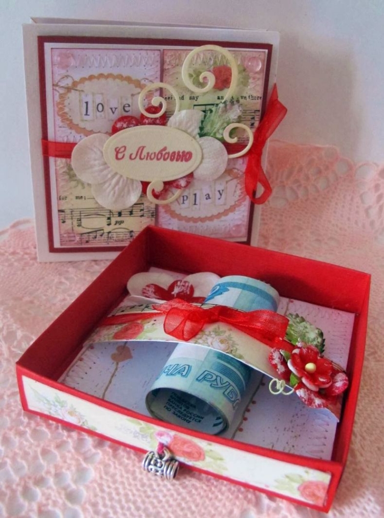 Оригинальный подарок деньгами