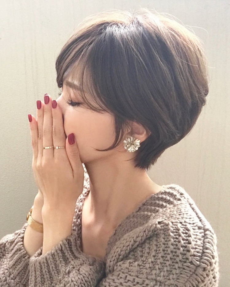 Пикси-Боб стрижка Корея